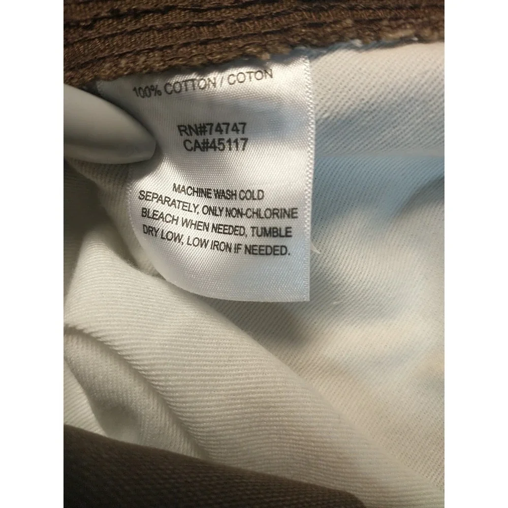 Red Head Brand Co Mens Brown Canvas Carpenter Utility Shorts Size 42 RH Canvas